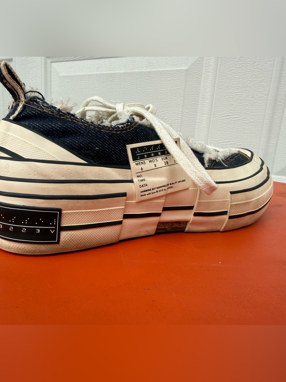 xvessel G.O.P. Lows Black sneaker women’s 8 men’s 6 - Picture 10 of 16